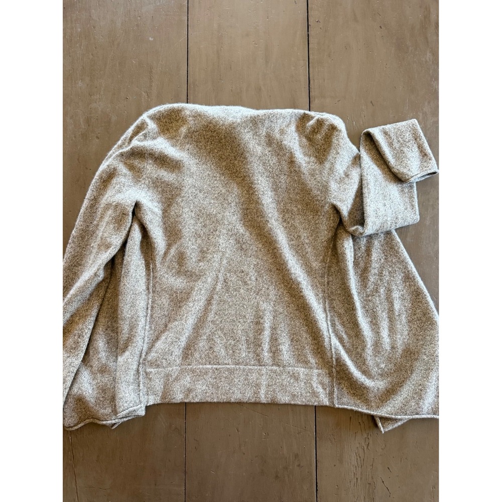 Aqua Women's Cashmere Open-Front Cozy Cardigan Sweater in‎ Light Gray - Picture 7 of 7